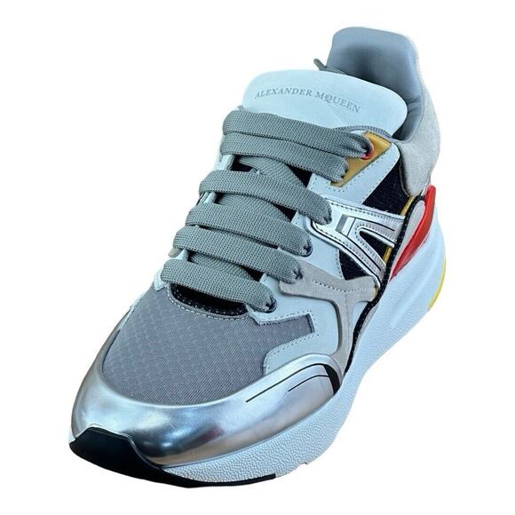 Mcqueen Alexander Sz 8.5-9D 41 Sprint Runner Court Trainer Oversize Sneaker - Picture 1 of 6